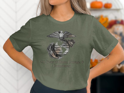 250 Years of Honor Courage & Commitment T-Shirt