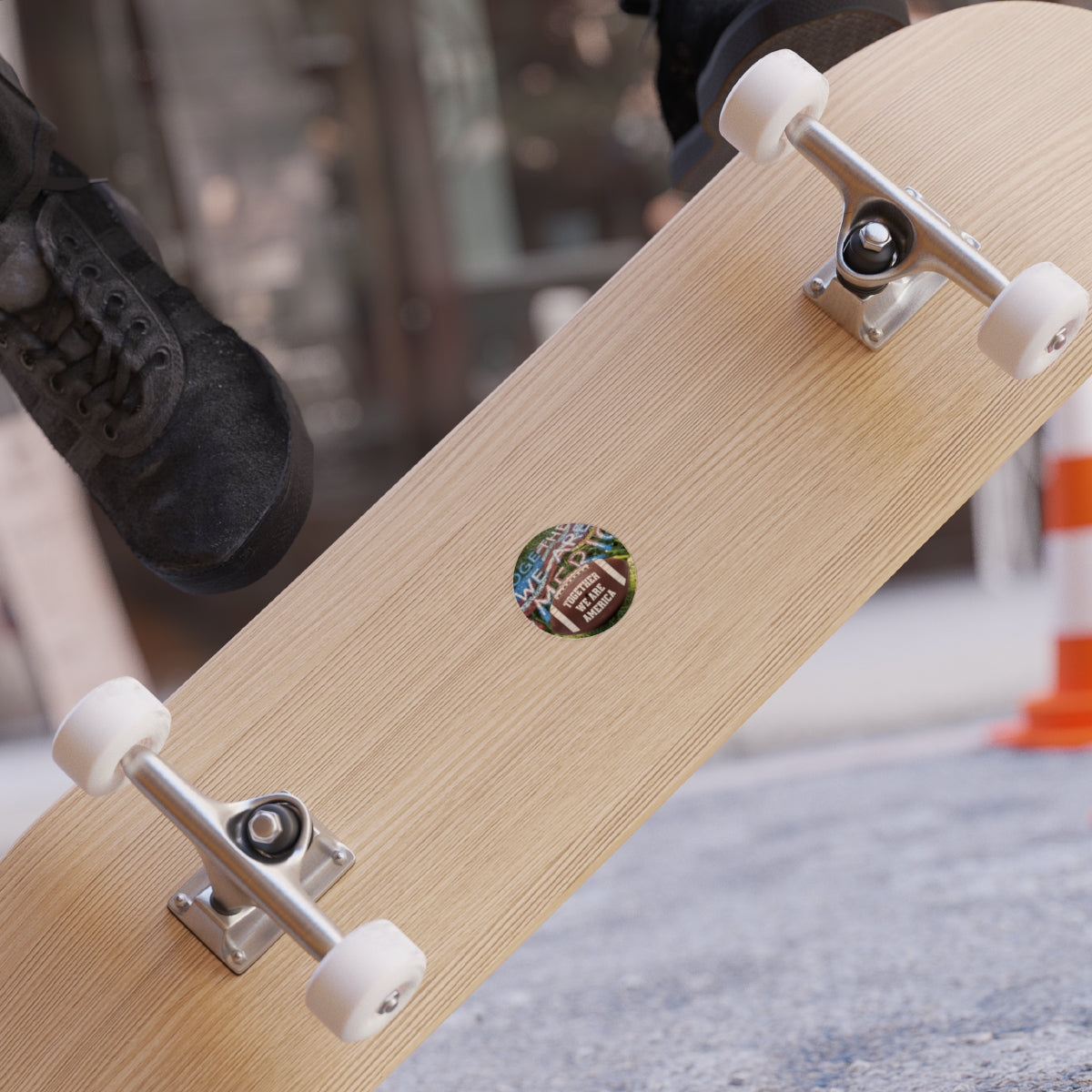 High-Performance Wooden Skateboard for Extreme Tricks