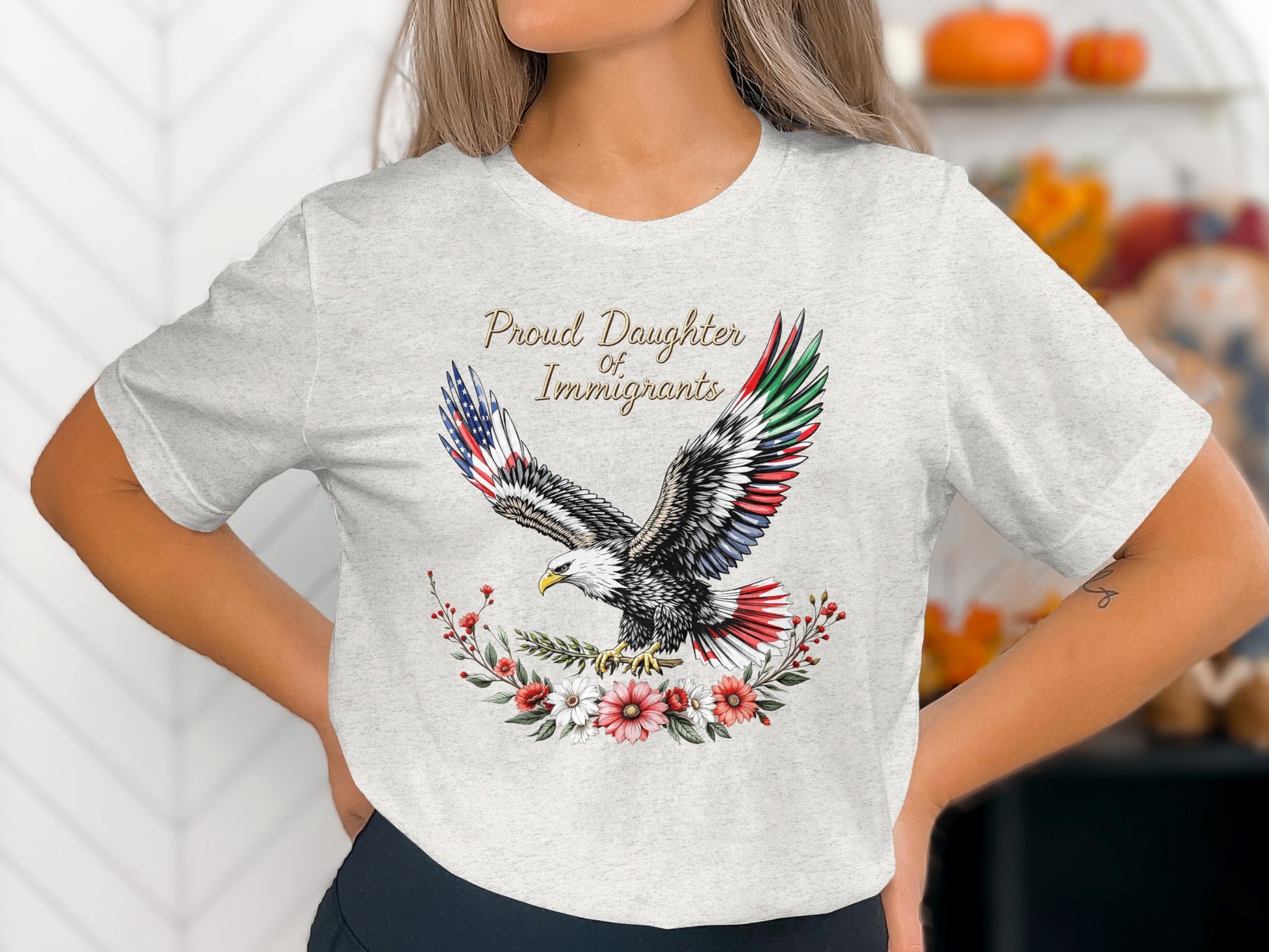 Proud Daughter of Immigrants Graphic T-shirt