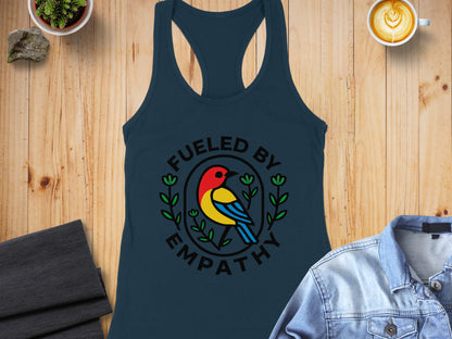Fueled By Empathy Bird Print Tank Top Product