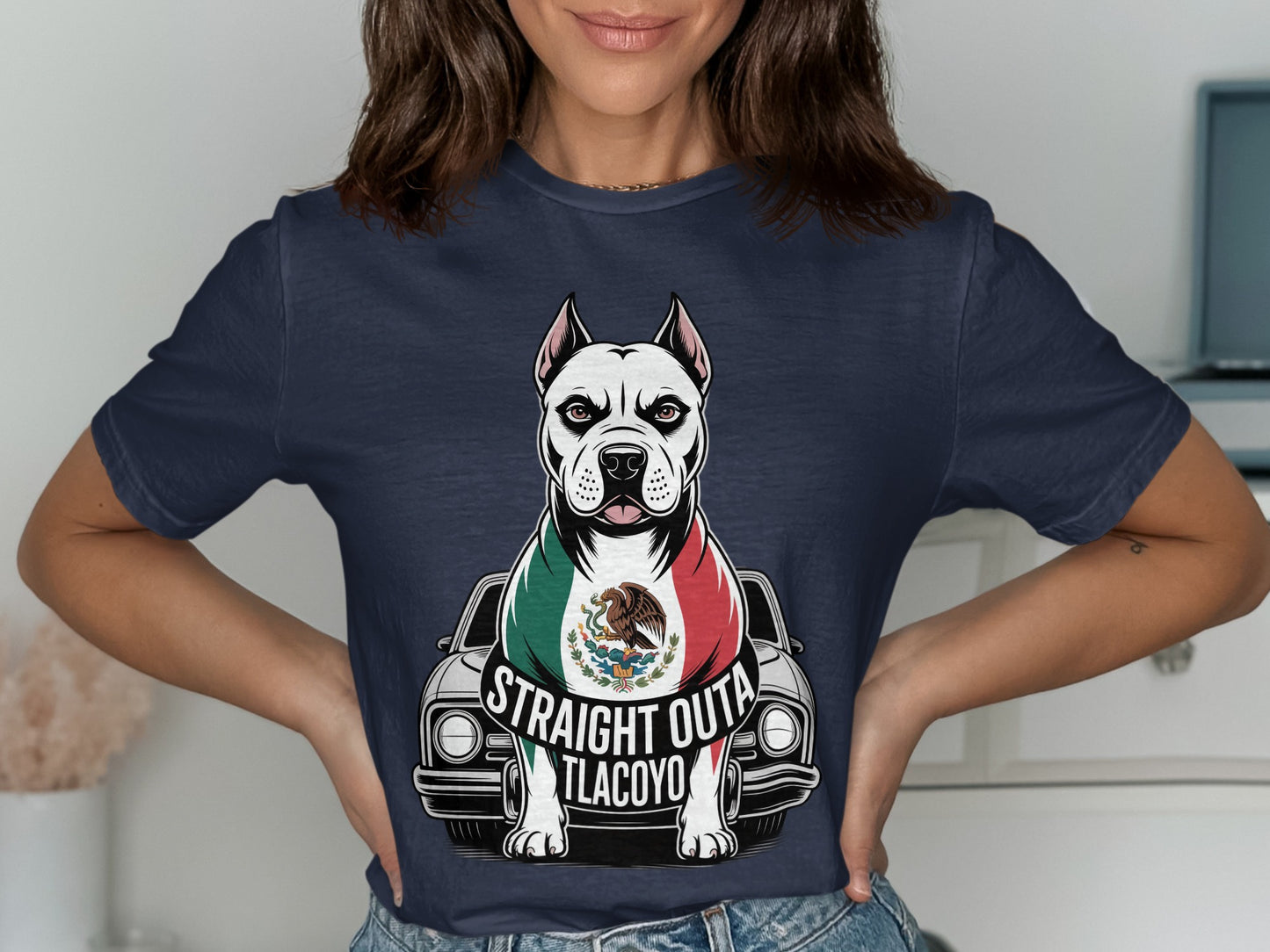 Straight Outa Tlacoyo Graphic Short Sleeve T-Shirt product