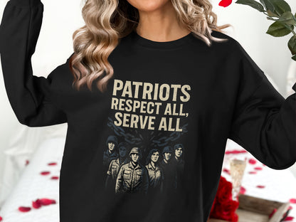 Patriots Respect All Serve All Statement product type