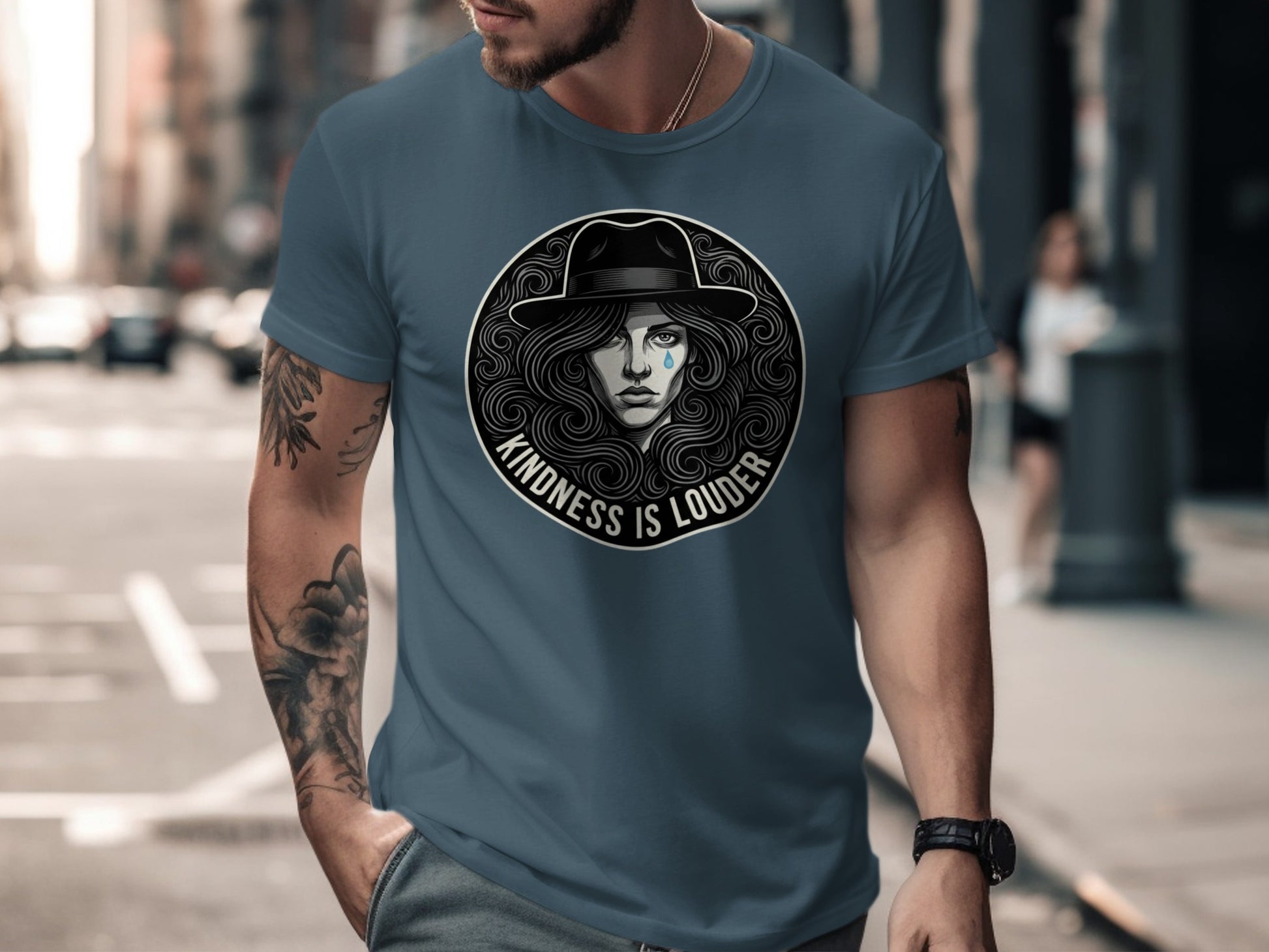 Kindness Is Louder Graphic Tee Shirt
