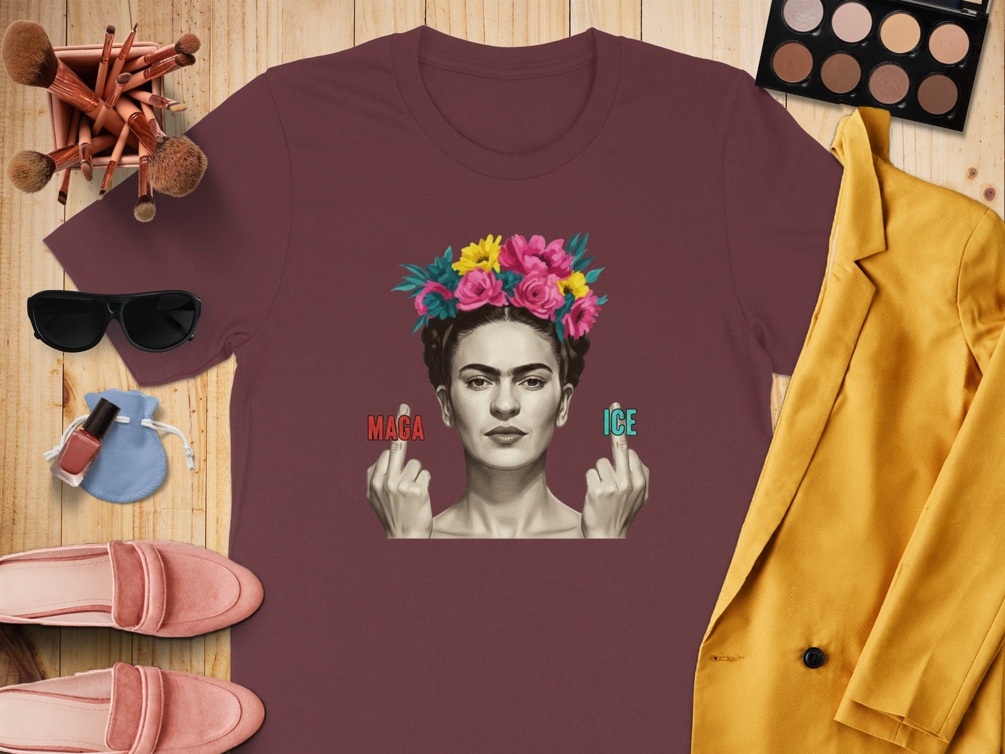 Expressive Frida Kahlo Graphic T-Shirt Product