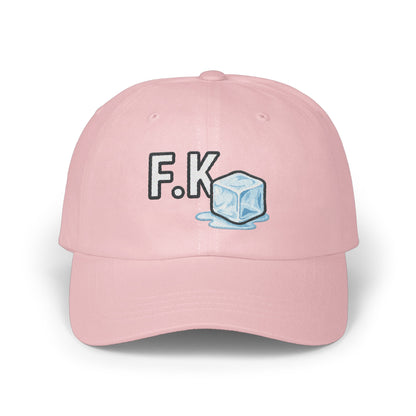 F.K with Ice Cube Detailed Pink Baseball Cap product