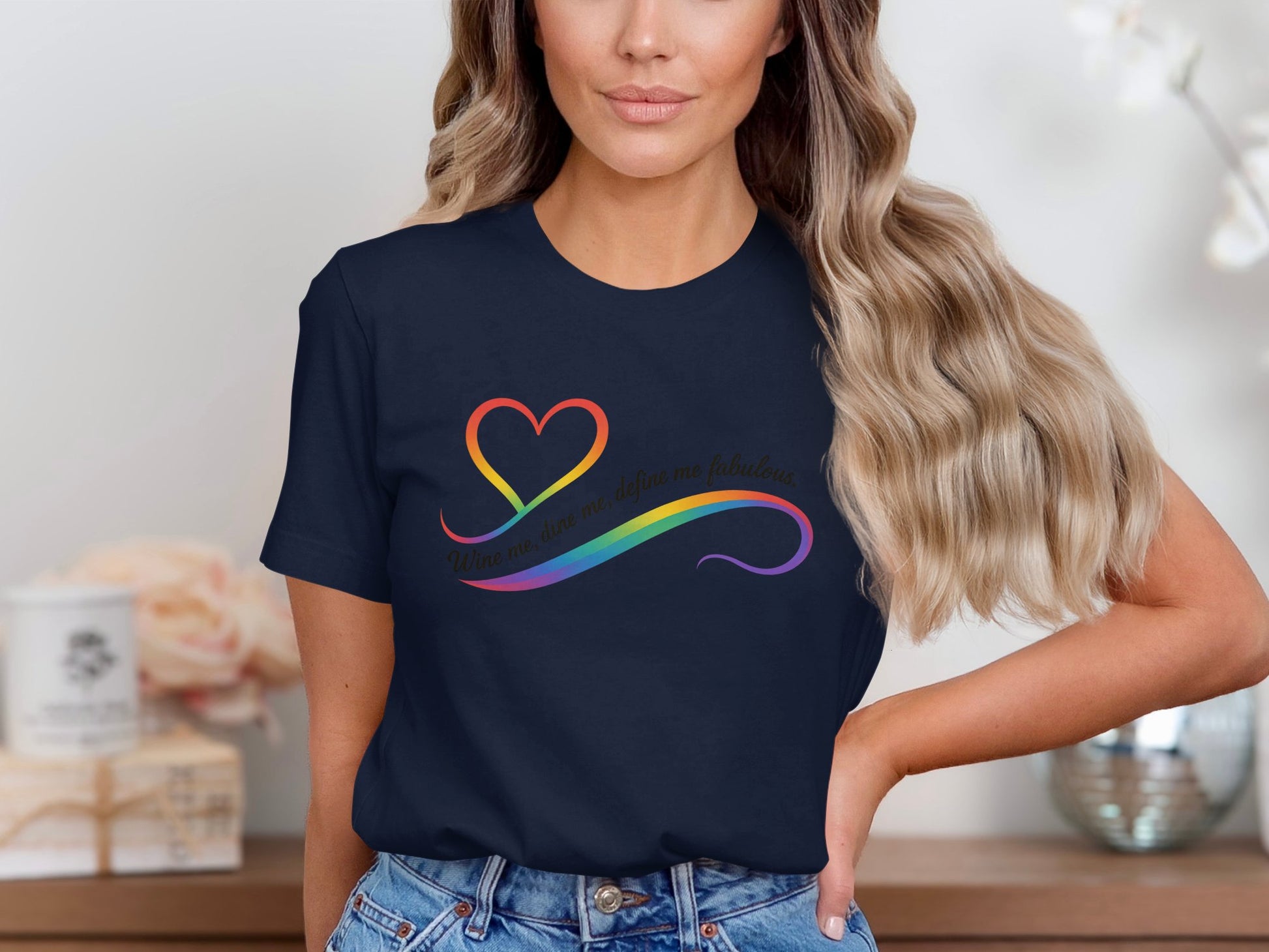 Love Heart Graphic Design Women's T-Shirt product type