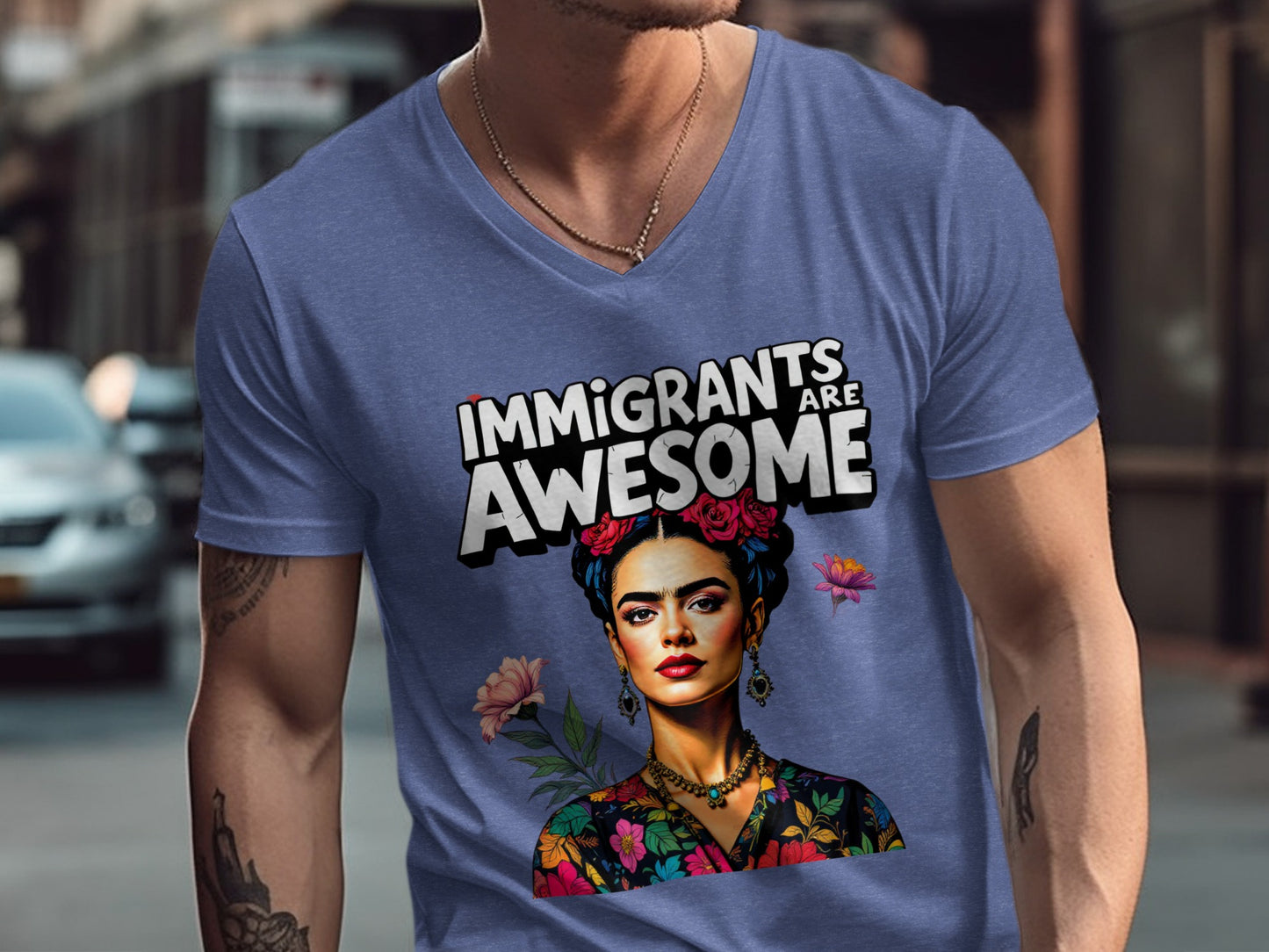 Immigrants Are Awesome Graphic T-shirt