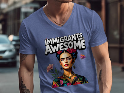 Immigrants Are Awesome Graphic T-shirt