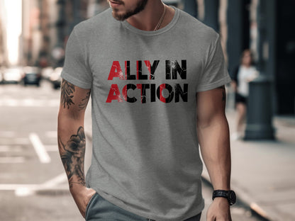 Ally in Action Graphic Print Shirt product