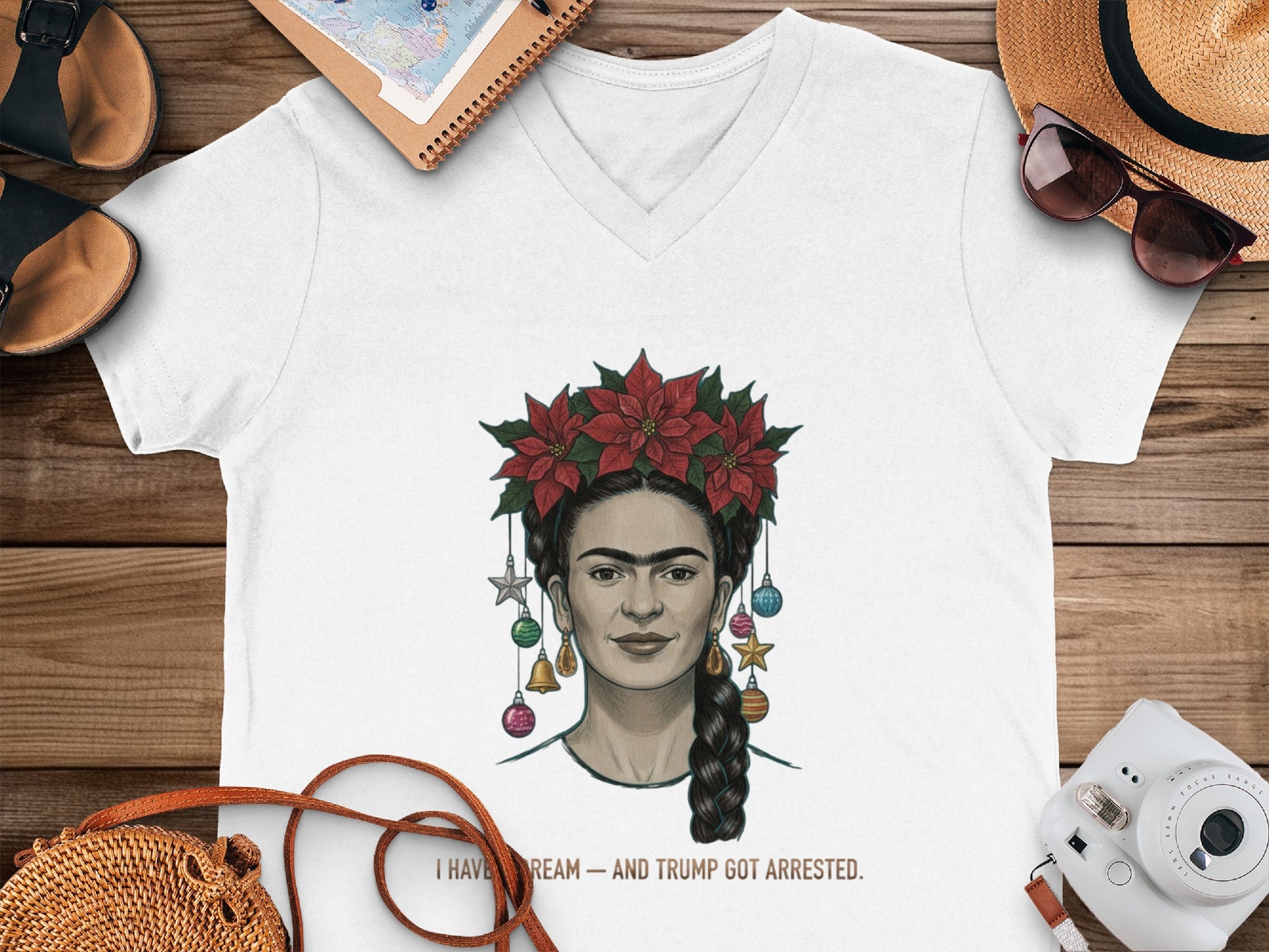 I HAVE A DREAM AND TRUMP GOT ARRESTED T-shirt