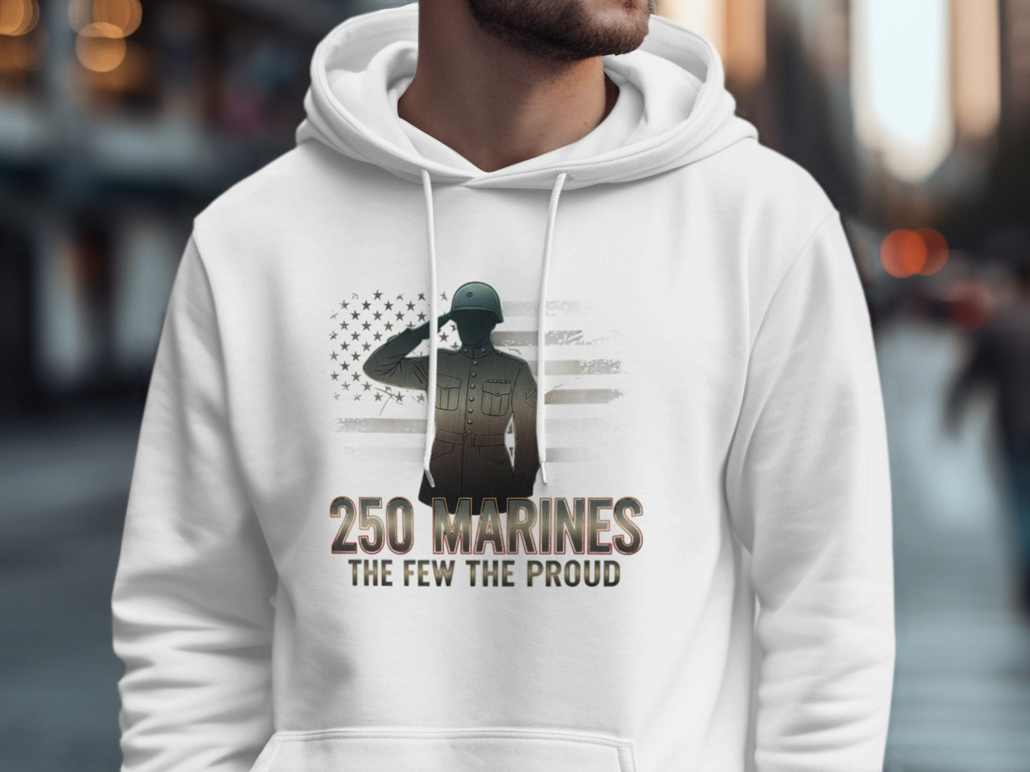 250 Marines The Few The Proud Hoodie