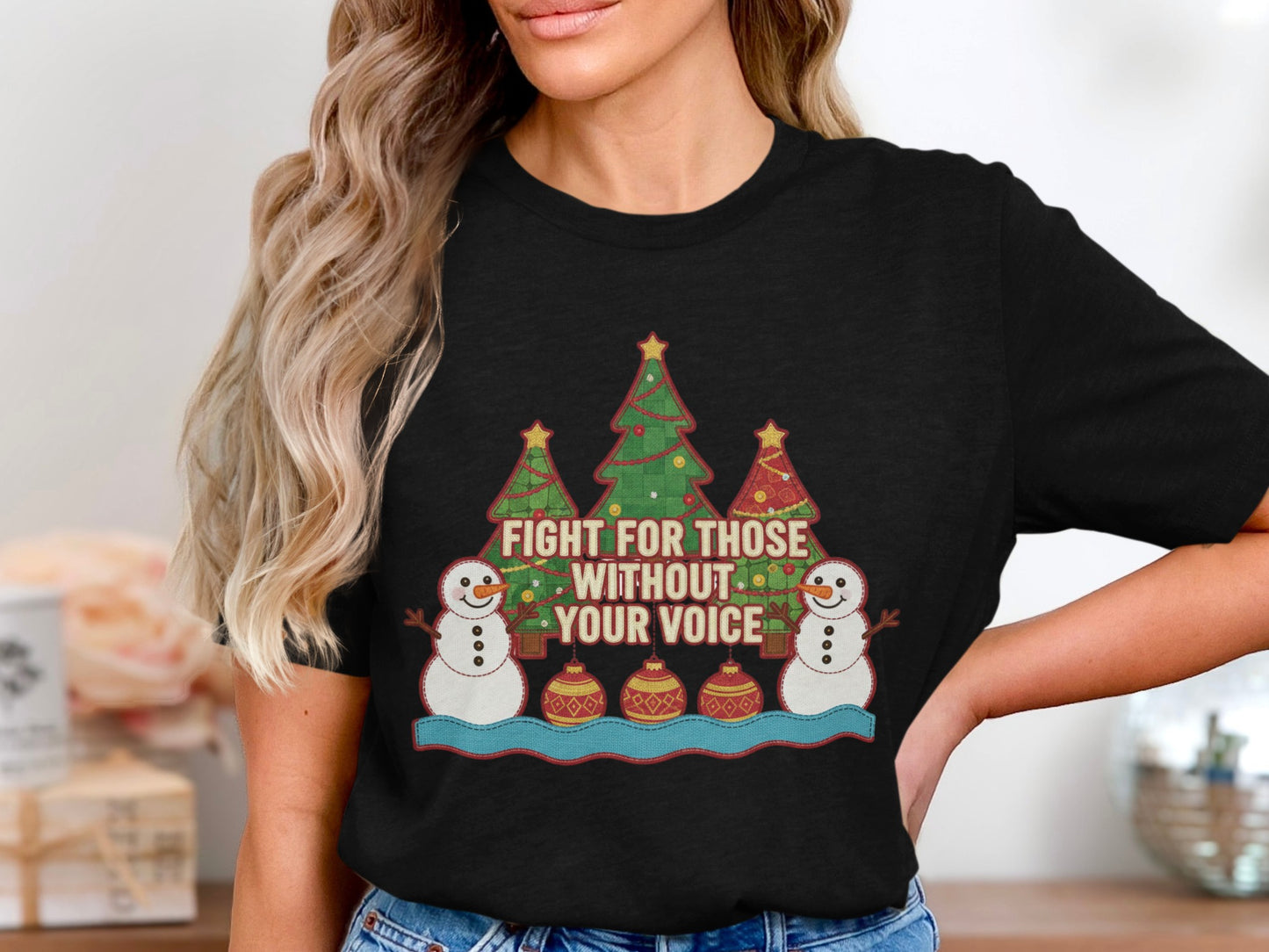 Fight For Those Without Your Voice Shirt