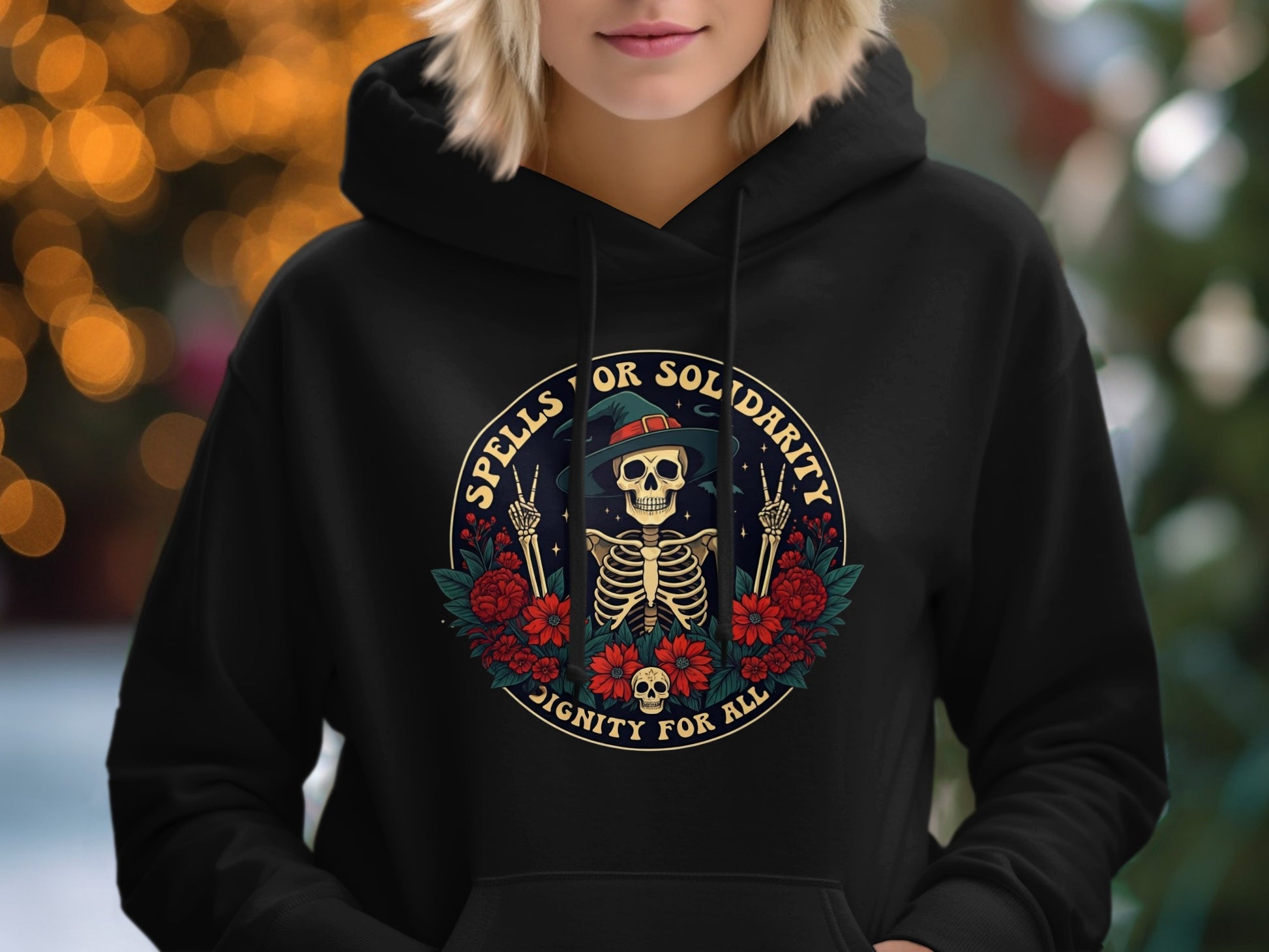 Spells for Solidarity Dignity for All Hoodie product