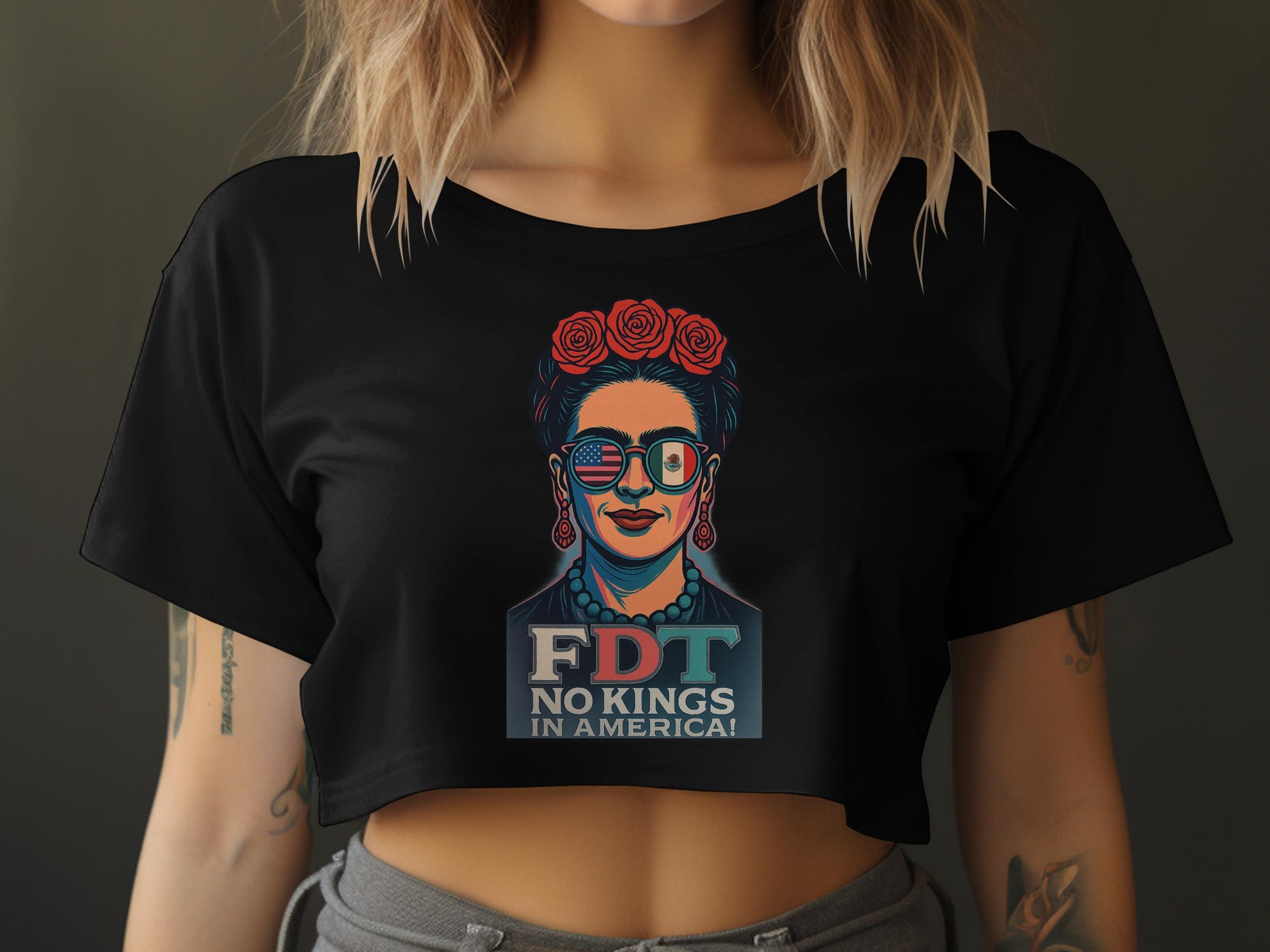 Artistic FDT No Kings in America Graphic Top product