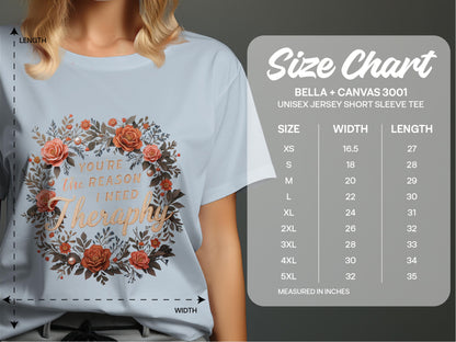 You're The Reason I Need Therapy Graphic Tee product