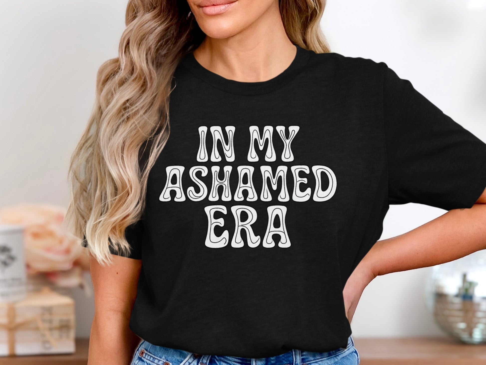 In My Ashamed Era Graphic Tee Shirt Black product