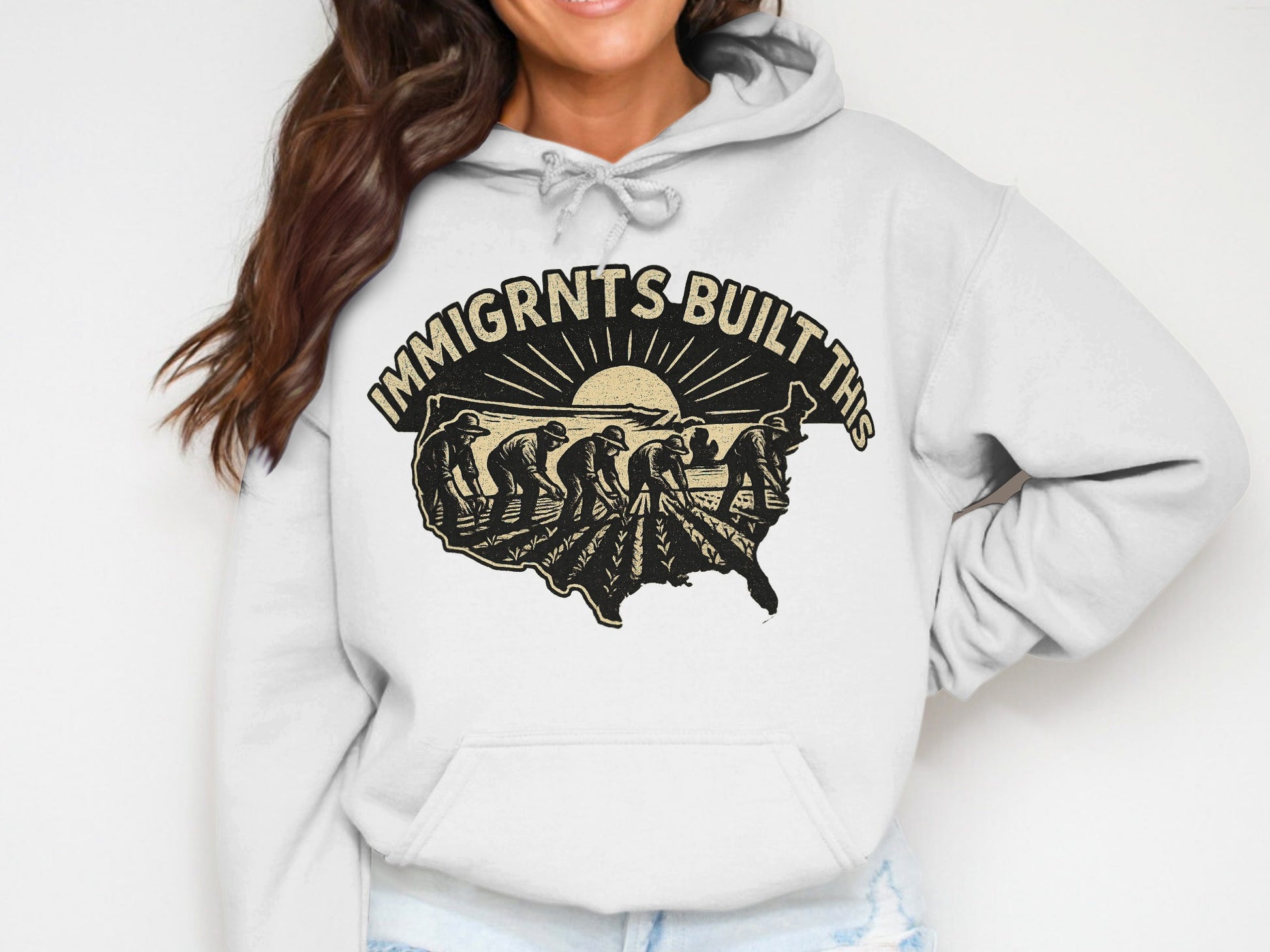Immigrants Built This Hoodie Sweatshirt product