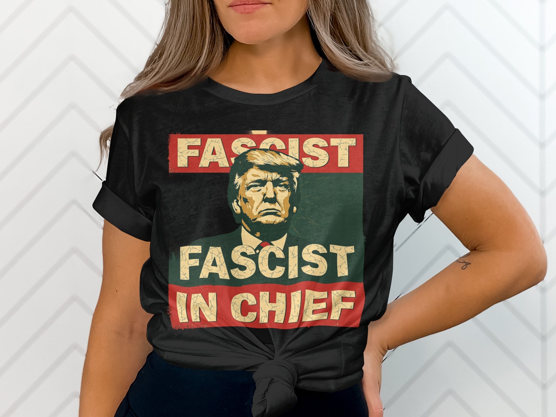 Fascist Fascist in Chief Graphic T-shirt product type