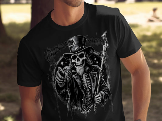 Chingala Migra Skeleton Graphic T-shirt product type