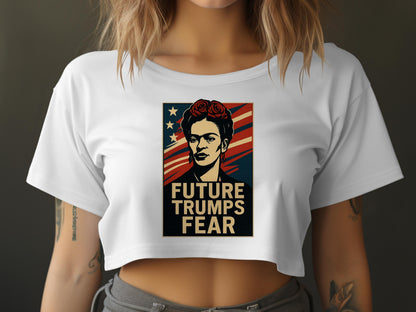 Future Trumps Fear Graphic Crop Top product