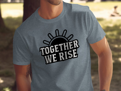 Together We Rise Sun Design Inspirational product