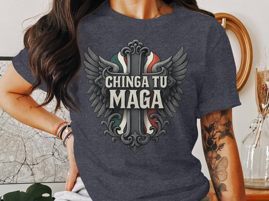 Chinga Tu Maga Graphic Print T-shirt product type