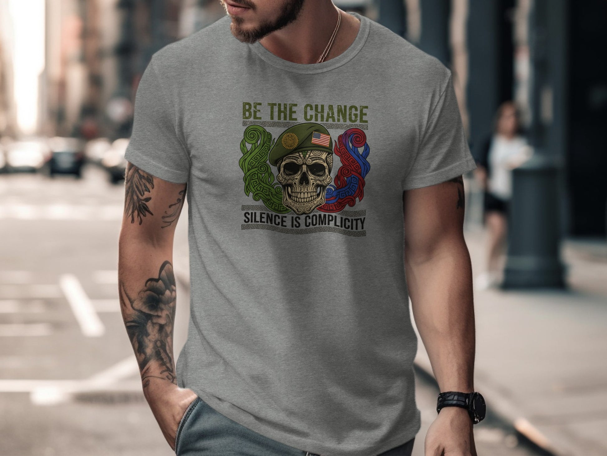 Be The Change Silence Is Complicity T-shirt