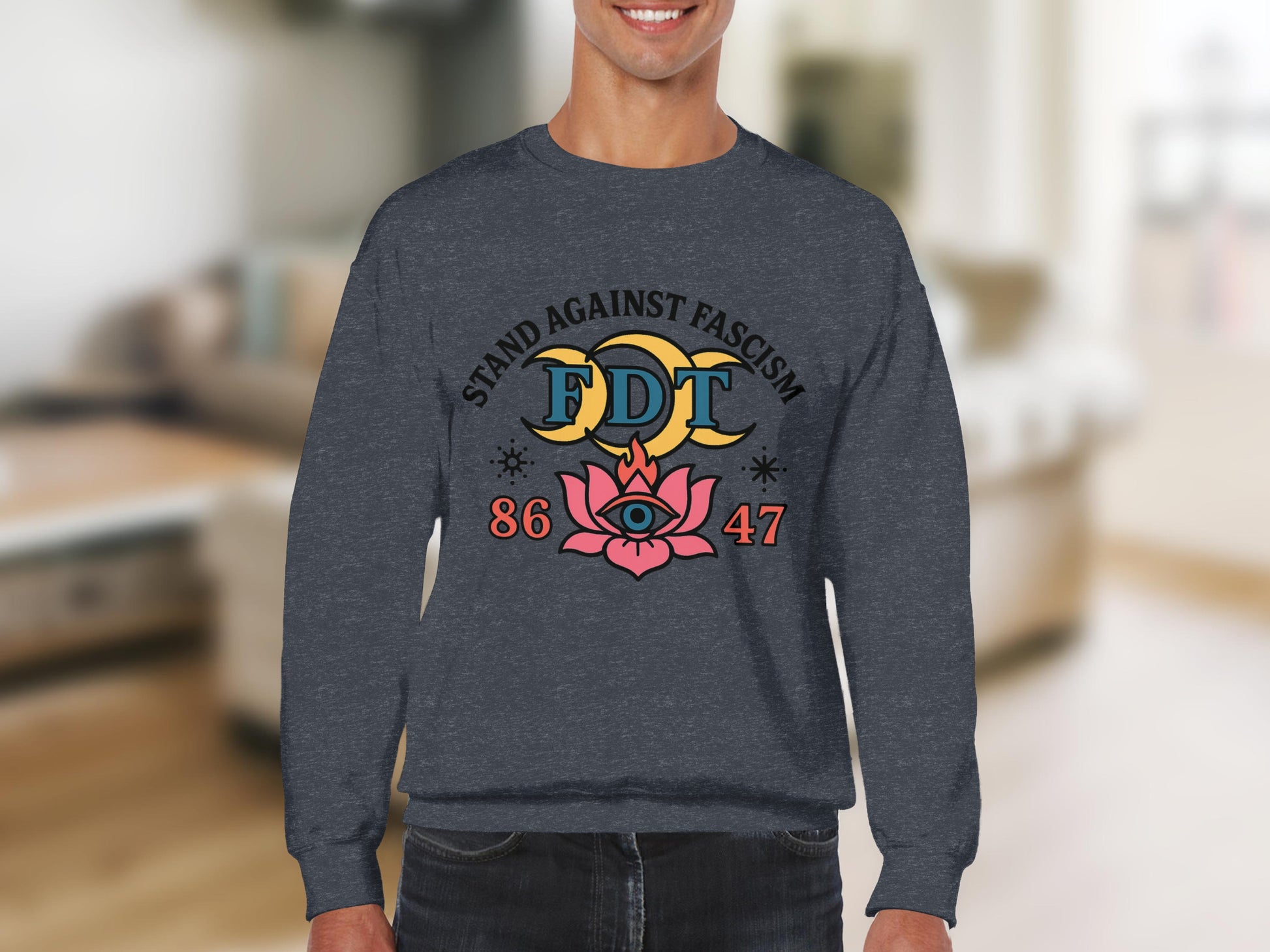 Stand Against Fascism FDT 86 47 Sweatshirt product
