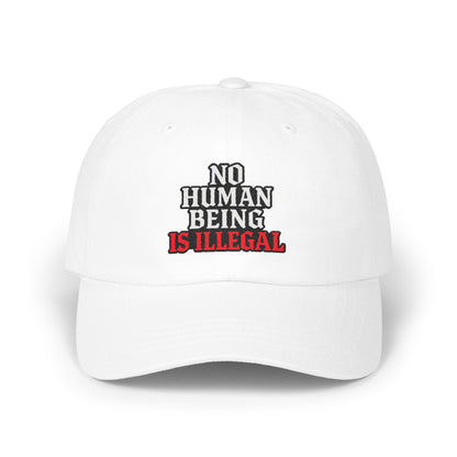 No Human Being Is Illegal Embroidered Hat product