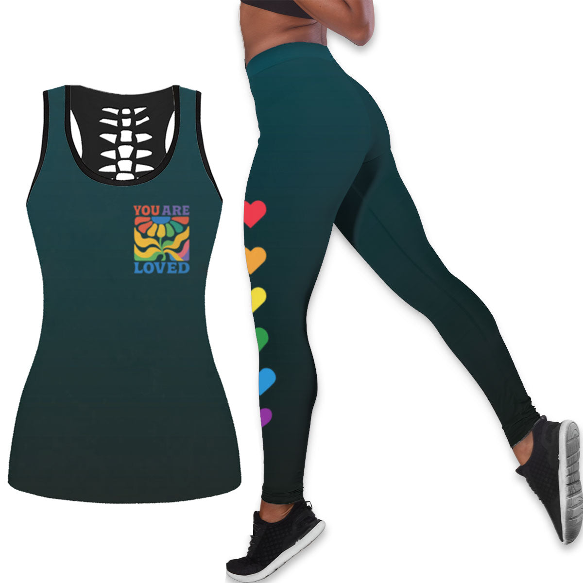Pride Outfit Yoga Ready Outfit Pride Outfit Tank Set Pride Outfits