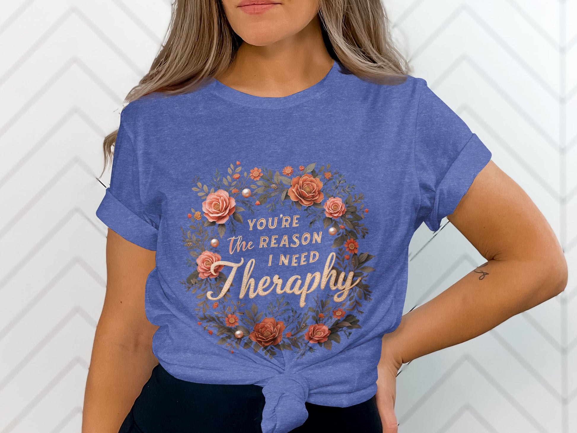 You're The Reason I Need Therapy Graphic Shirt product