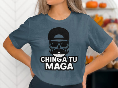 Ching A Tu Maga Fun Statement Styled T-shirt
