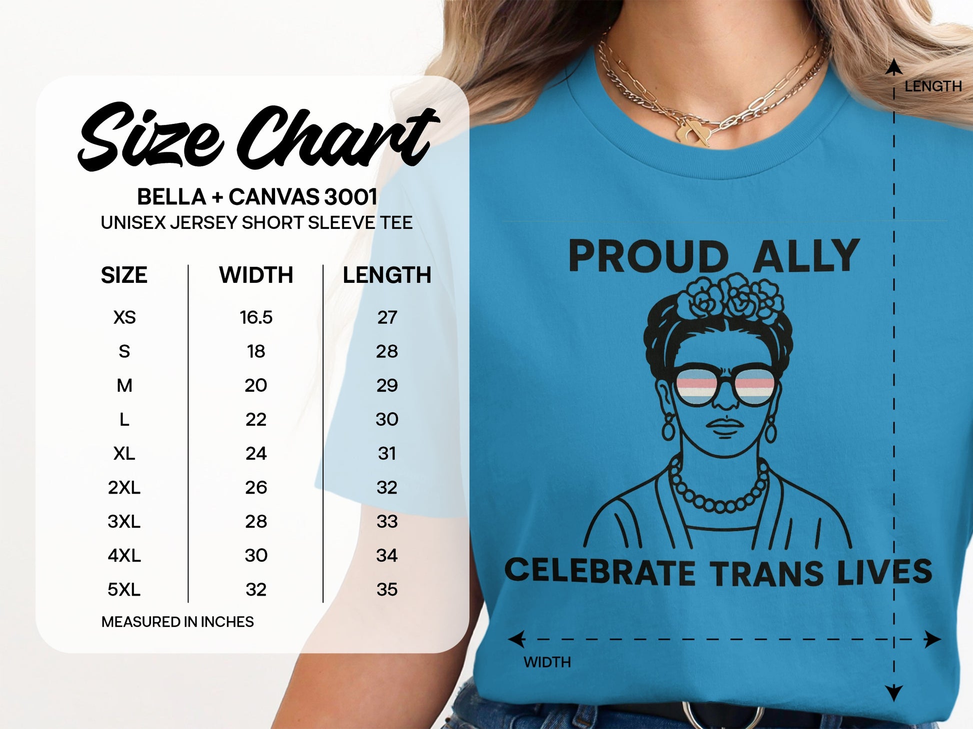 Proud Ally Celebrate Trans Lives T-shirt product type