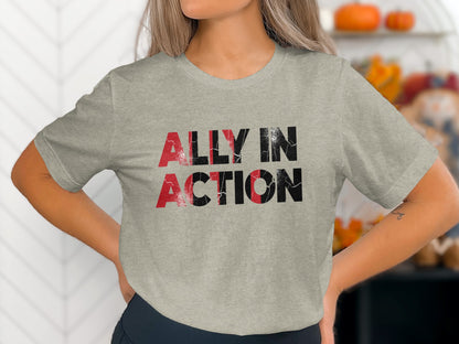 Ally In Action Graphic Tee for Empowerment