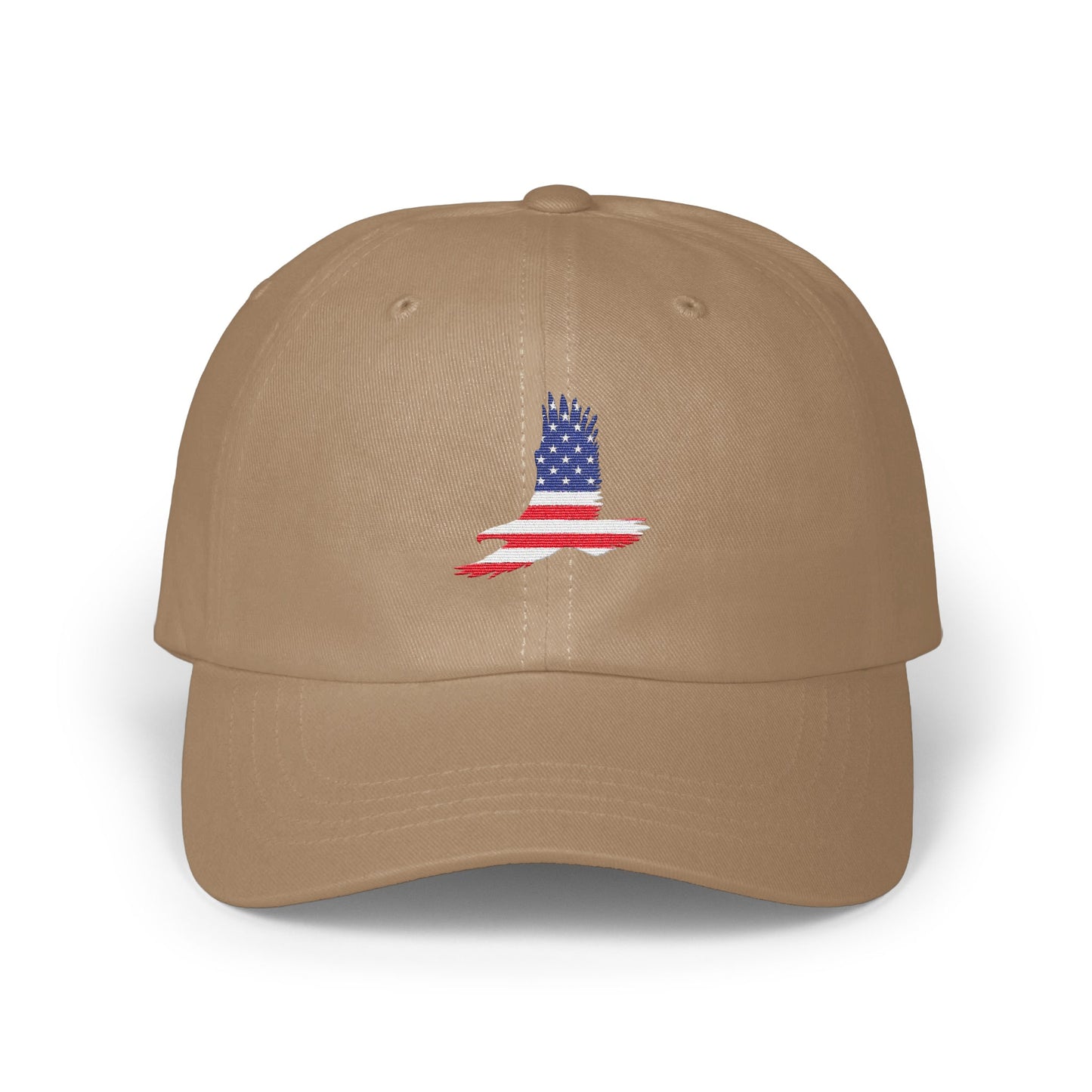 American Flag Eagle Embroidered Baseball Cap product