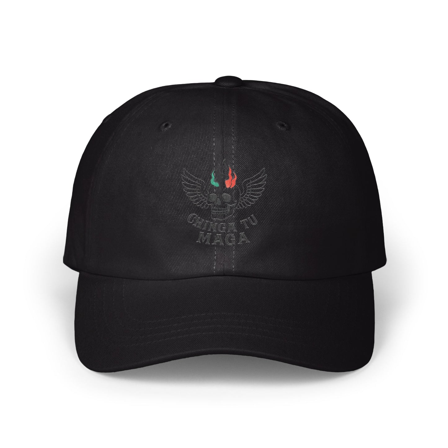 Stylish Black Winged Logo Baseball Cap product