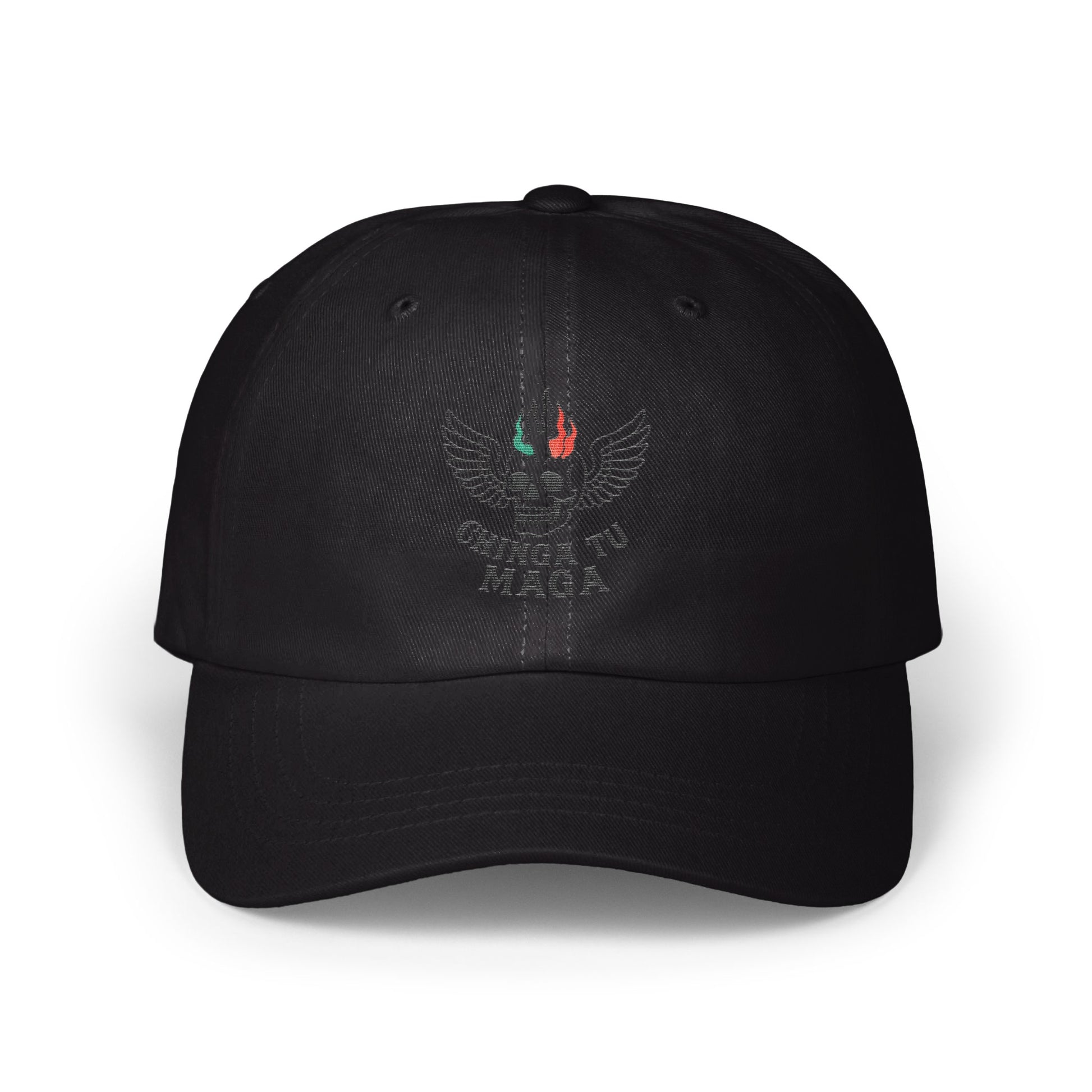 Stylish Black Winged Logo Baseball Cap product