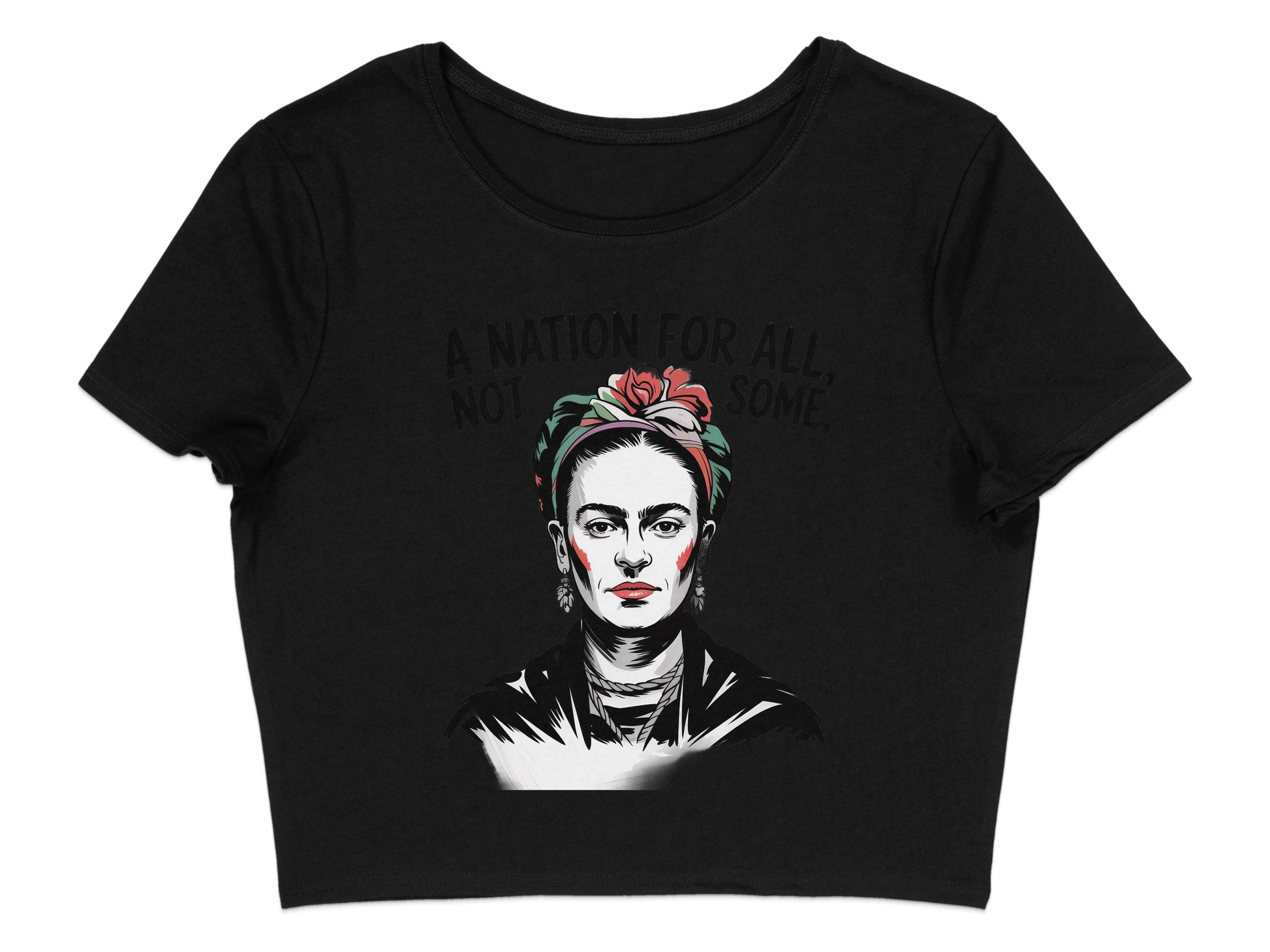 A Nation For All Not Some Graphic Crop Top product type