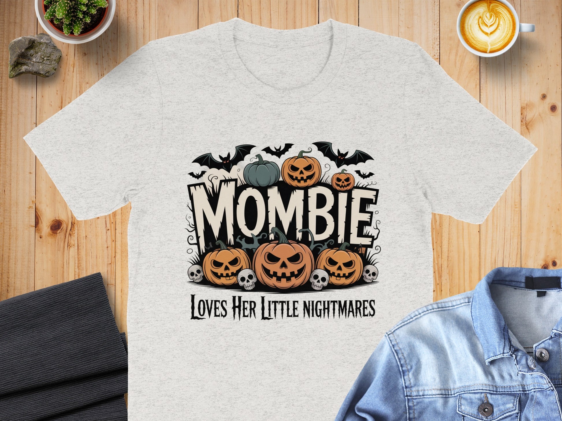 Mombie Loves Her Little Nightmares Halloween shirt product type