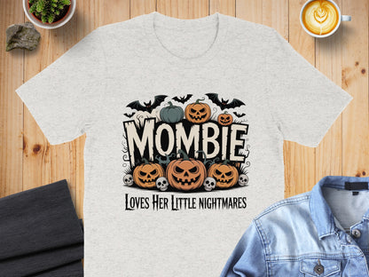 Mombie Loves Her Little Nightmares Halloween shirt product type