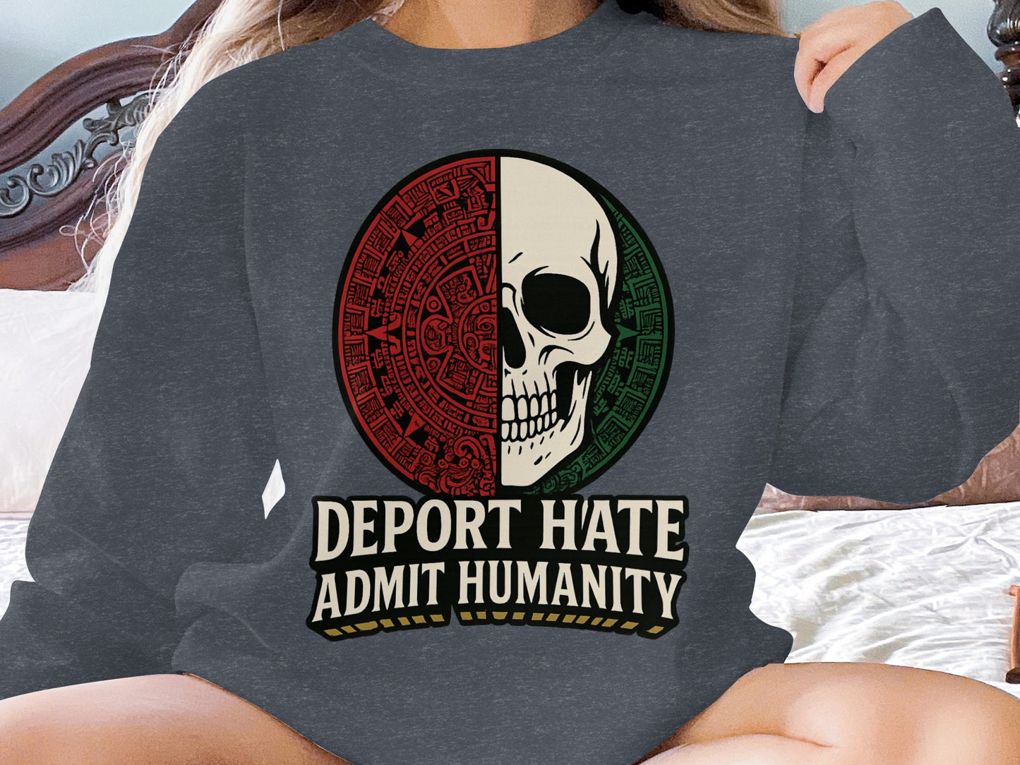 Deport Hate Admit Humanity Statement Shirt product