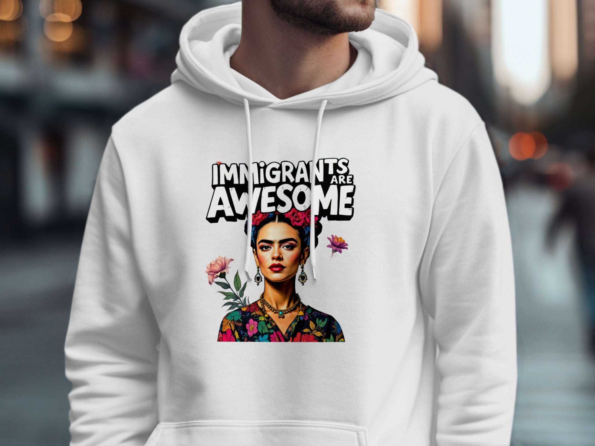 Immigrants Are Awesome Design Hoodie product type