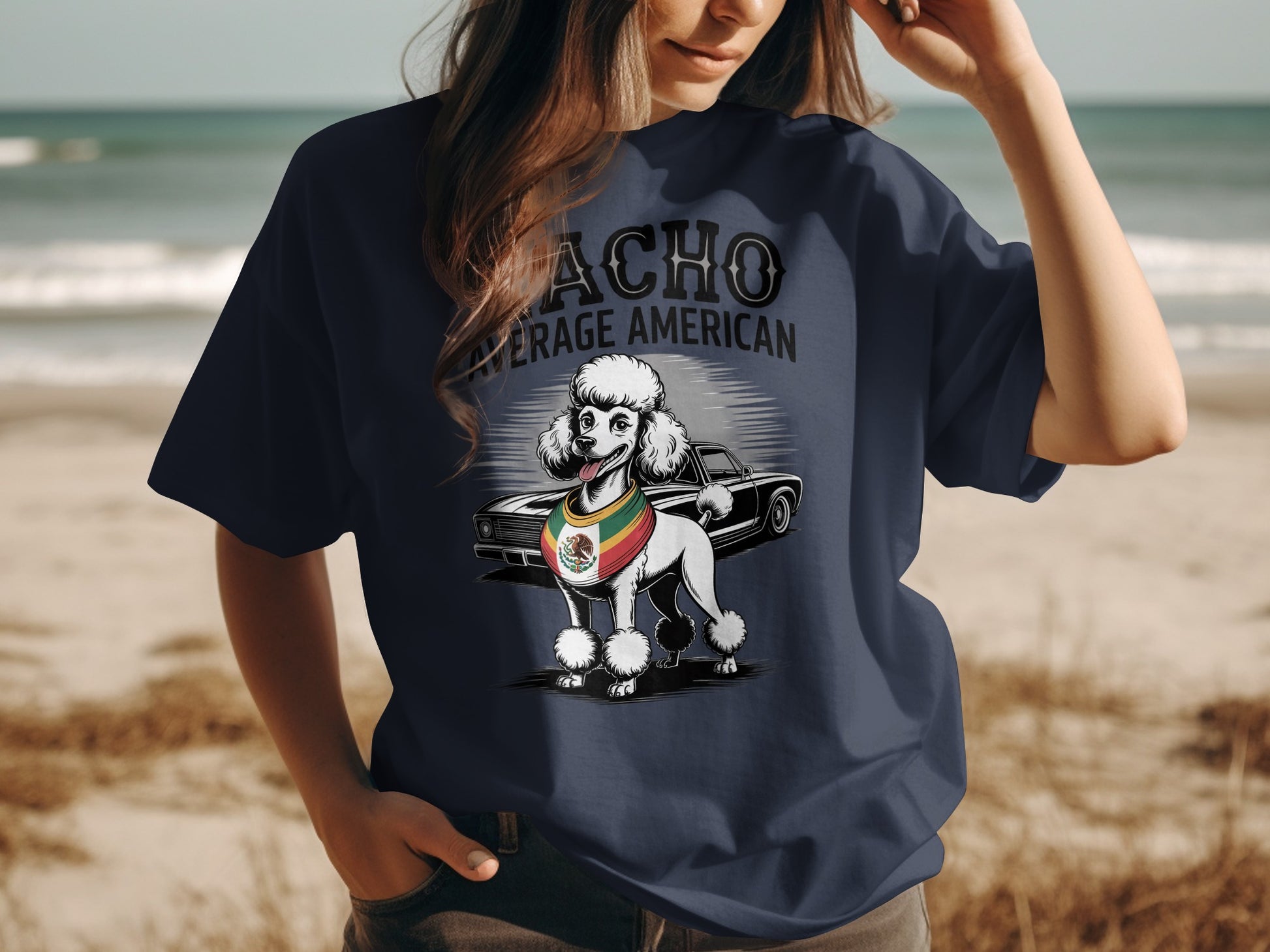 Nacho Average American Graphic Design T-shirt product