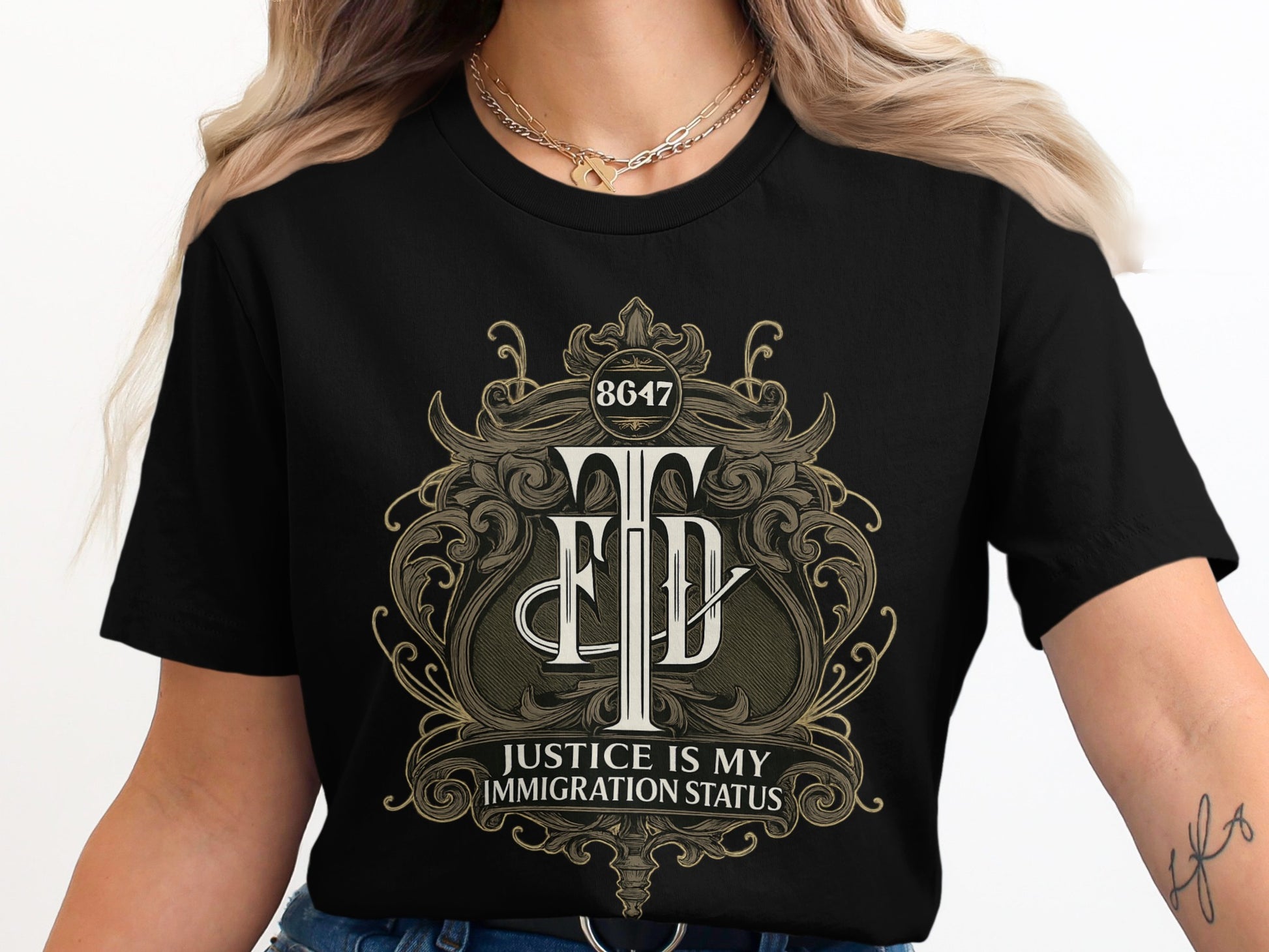 Justice Is My Immigration Status black product type