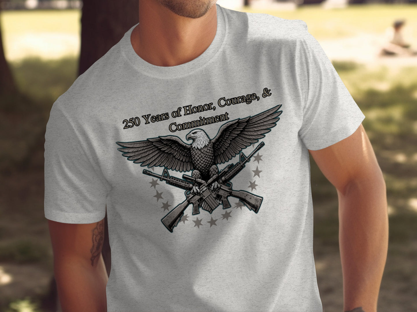 250 Years of Honor Courage and Commitment T-Shirt