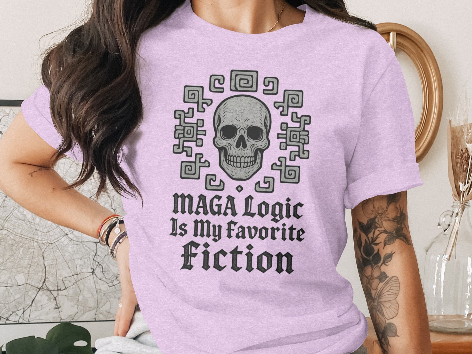 MAGA Logic Is My Favorite Fiction Shirt