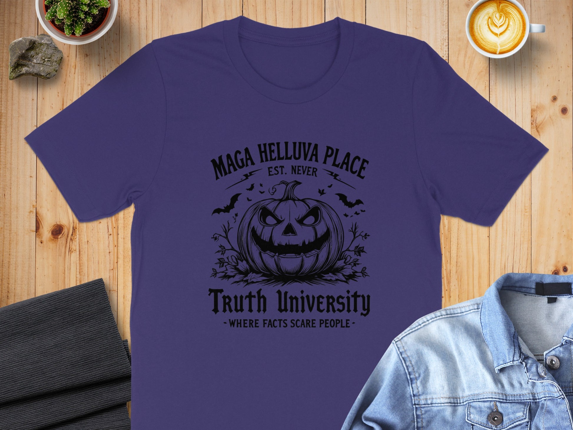 MAGA Helluva Place Truth University Halloween product type