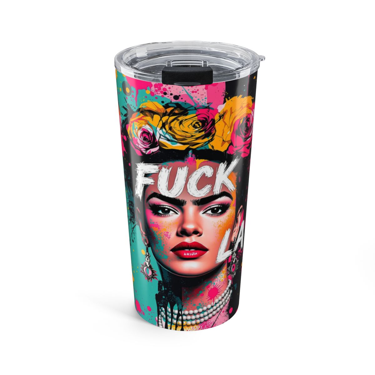 Colorful and Bold Statement Art Tumbler