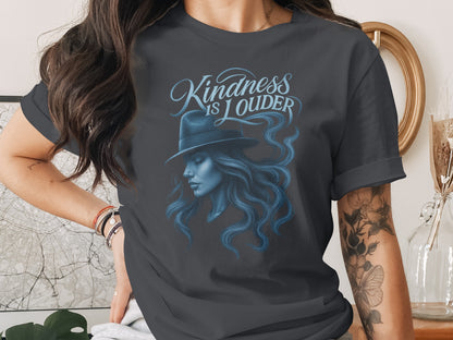 Kindness Is Louder Graphic Design Printed Shirt product