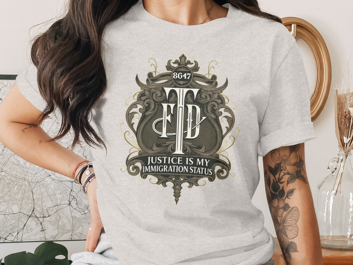 Justice Is My Immigration Status T-shirt product